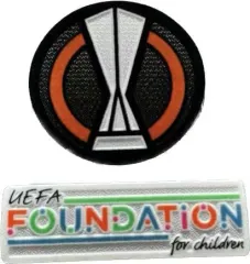 24-25 UEFA EUROPA LEAUGE UEFA FOUNDATIONBADGES +$2