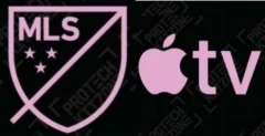 US$2.00 23/24 INTER MIAMI MLS AWAY BADGE & APPLE TV(PINK)