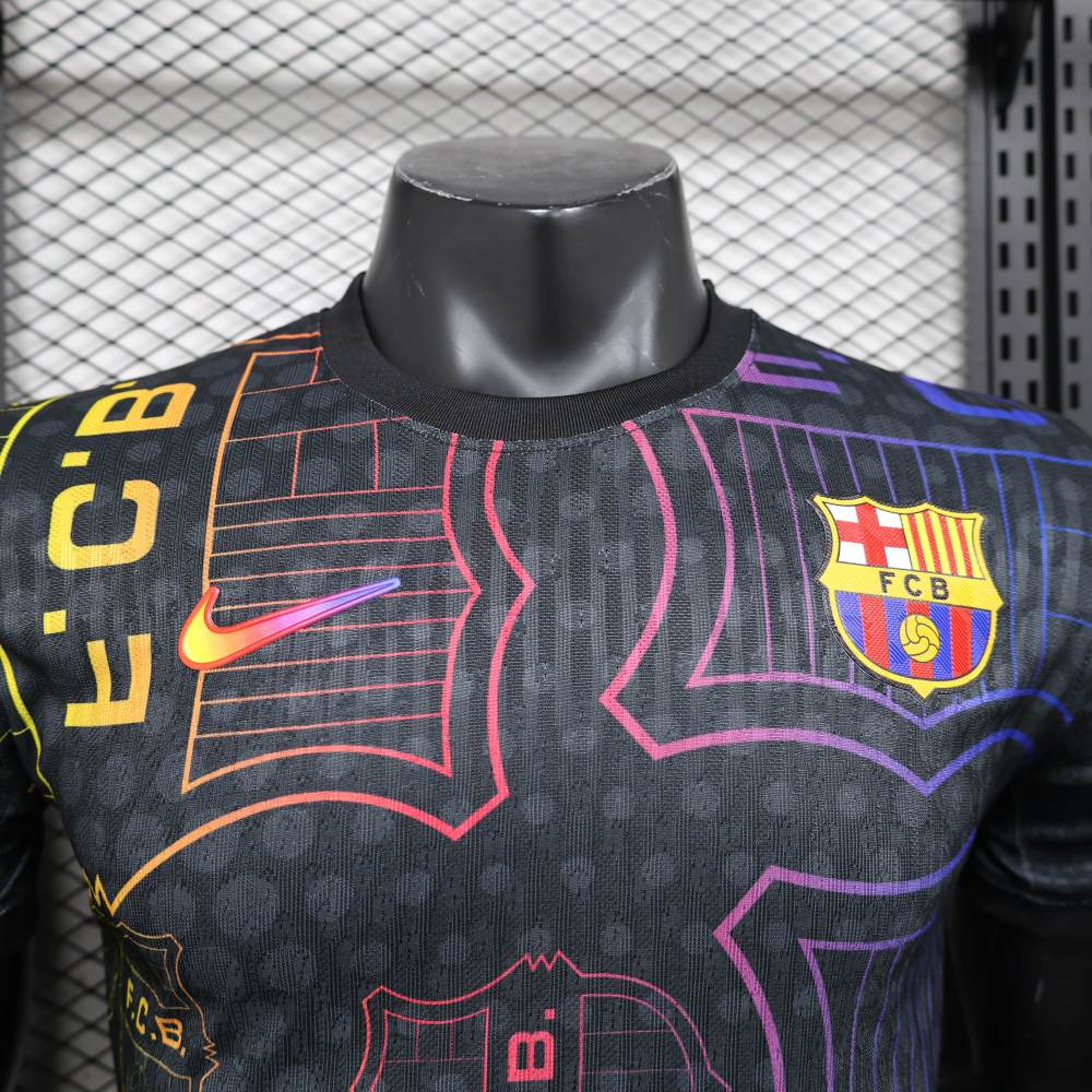 Barcelona black shirt jersey player version  25-26