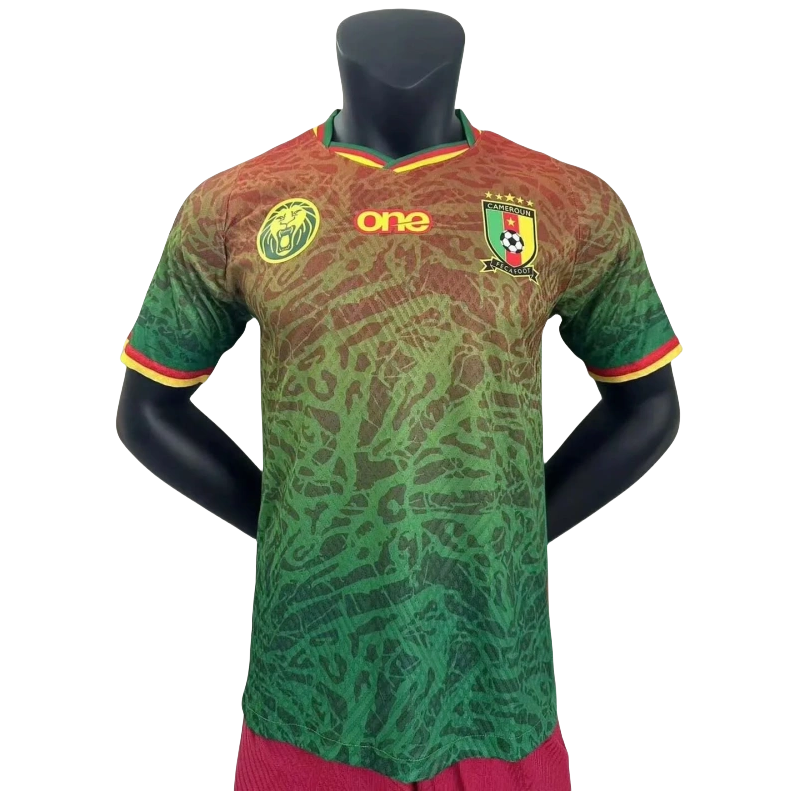 2024 Player Version Cameroon Home Football Shirt