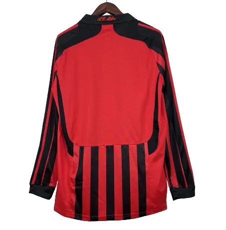 AC Milan Retro Jersey Home Long Sleeve 2007/08