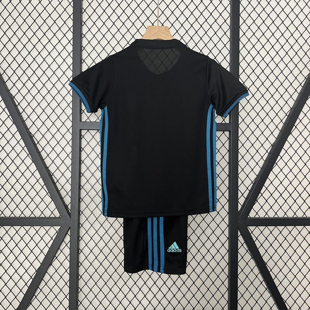 Real Madrid 17-18 Away Retro Kid Kits Youth Apparels Jersey