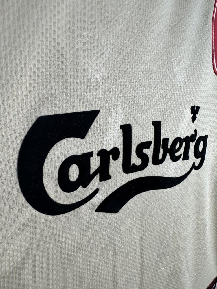 Retro Liverpool Away Football Jersey Long Sleeve 1996/1997