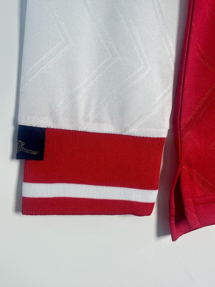 Arsenal Retro Long Sleeve Home Football Shirt 1996-1997