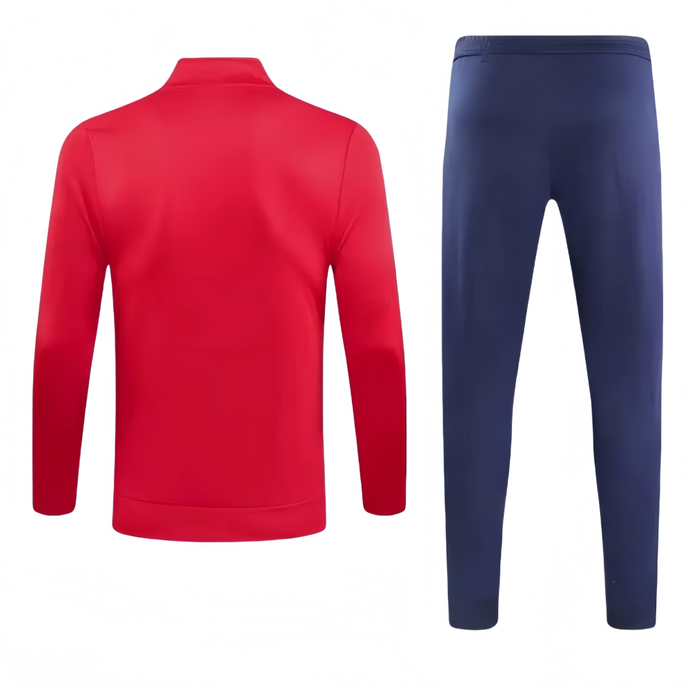 Arsenal Long Zip Jacke Red Football Shirt 2023/2024