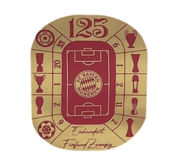 bayren munich 125 anniversary badge