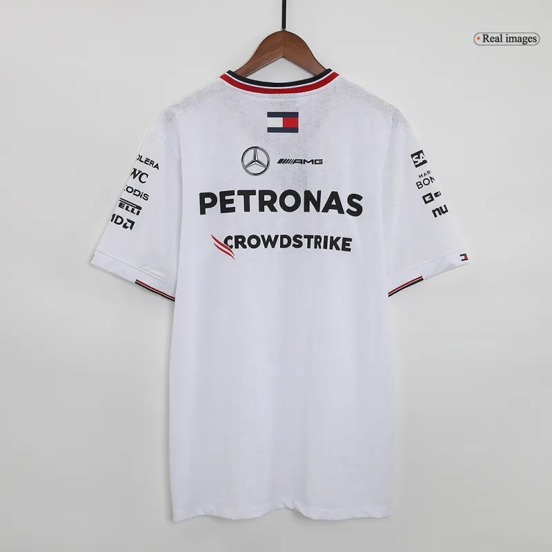 F1 Mercedes AMG Petronas Team Driver T-Shirt - White 2024