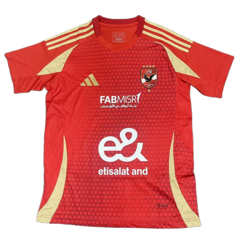 24-25 Ahli jersey home short sleeved football jersey