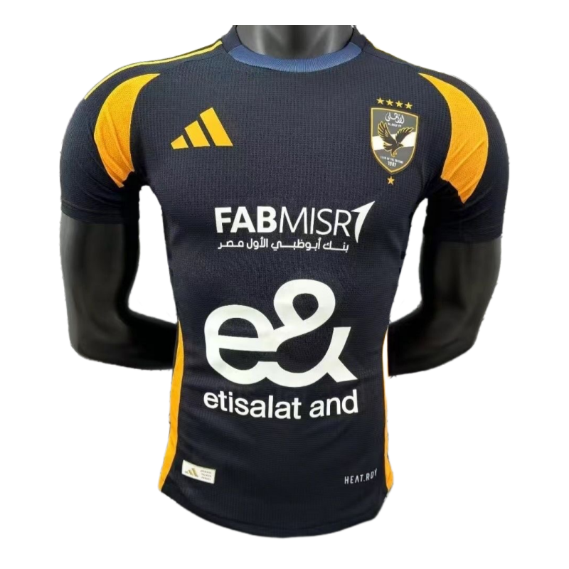 Player version 24-25 Ahliatbala jersey away short sleeved football jersey