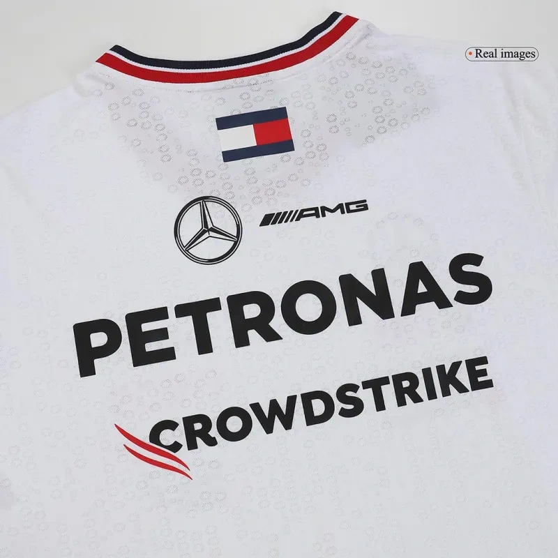 F1 Mercedes AMG Petronas Team Driver T-Shirt - White 2024