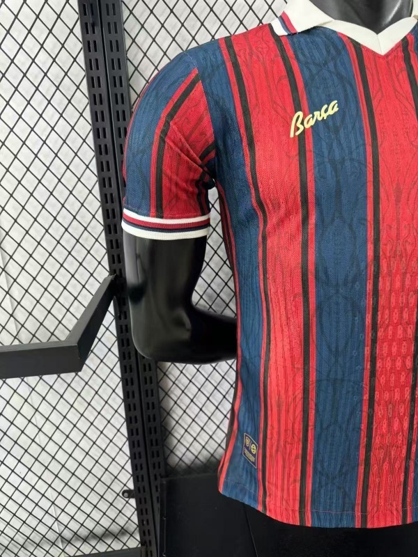 Barcelona 2025/26 Commemorative Edition 125th Anniversary Player Edition Football Shirt