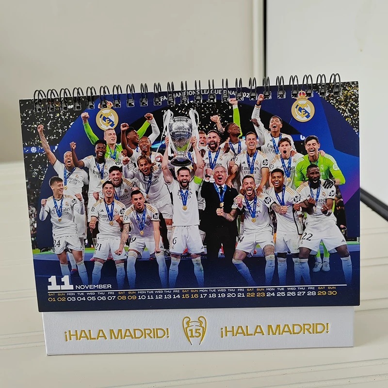 Real Madrid 2025 calendar Football toy kit gift
