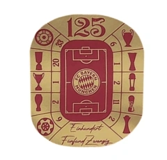 bayren munich 125 anniversary badge