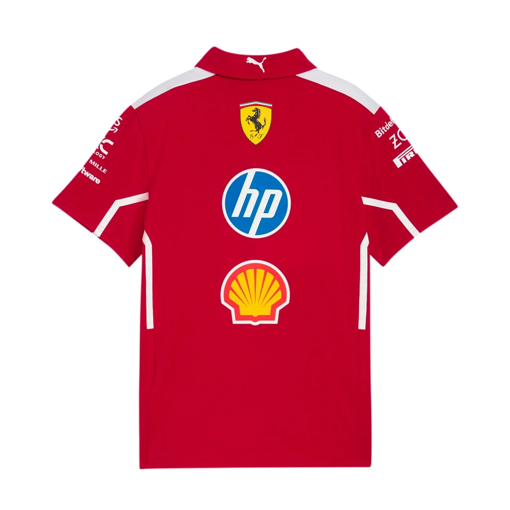Puma Men Scuderia Ferrari 2025 Team Polo Shirt