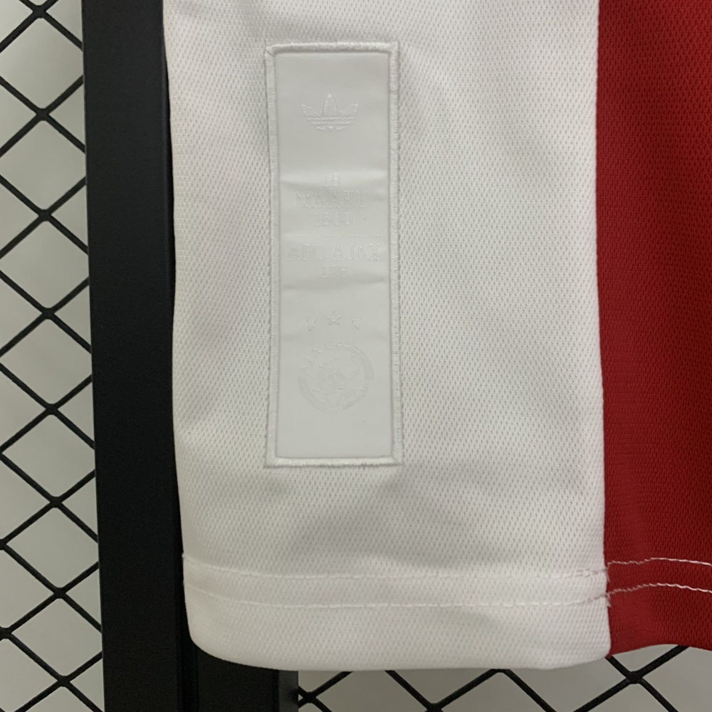 Adidas Ajax Jersey 125th Anniversary Shirt Fan Version 25-26