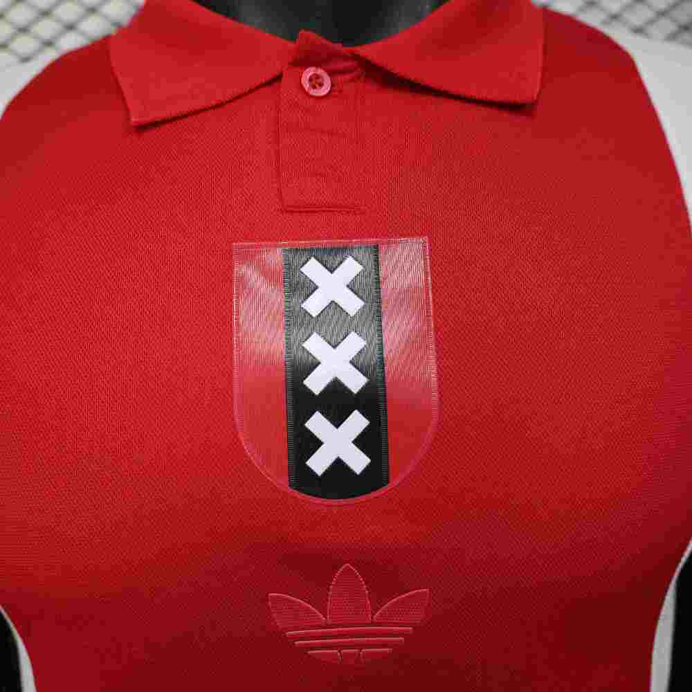 Adidas Ajax Jersey 125th Anniversary Shirt Player Version 25-26