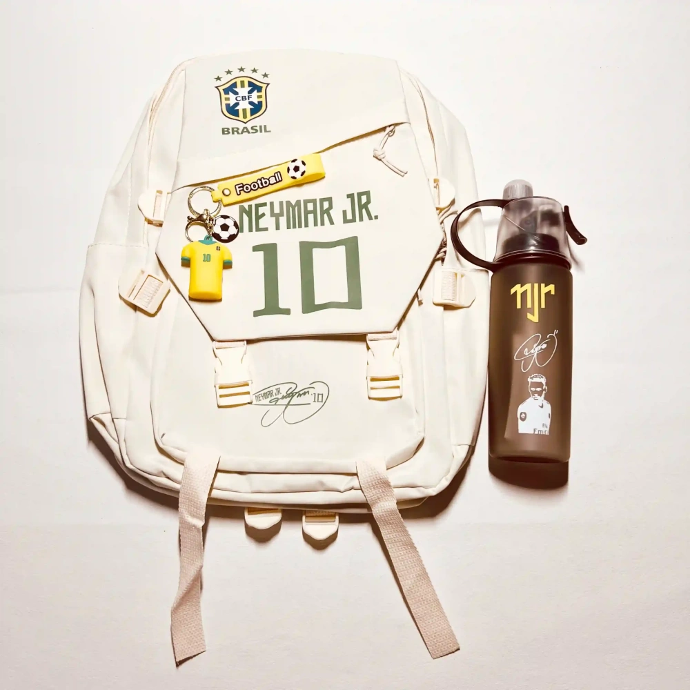 CR7 Messi Neymar School Set Backpack Bag