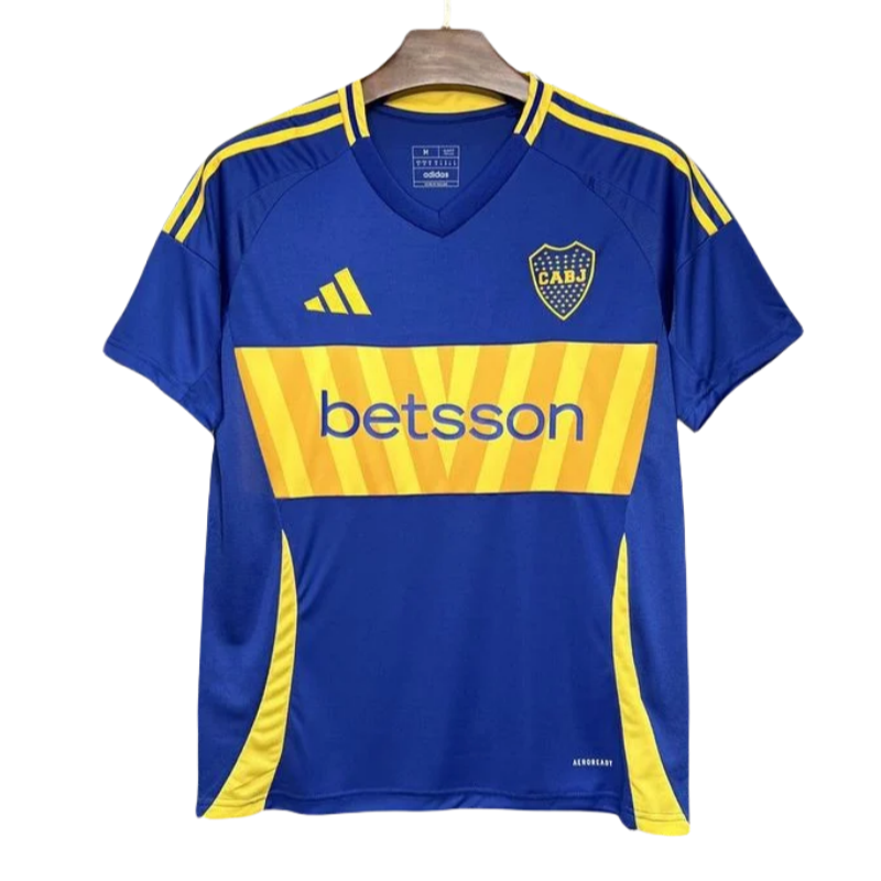 24-25 year old Boca Juniors home football jersey