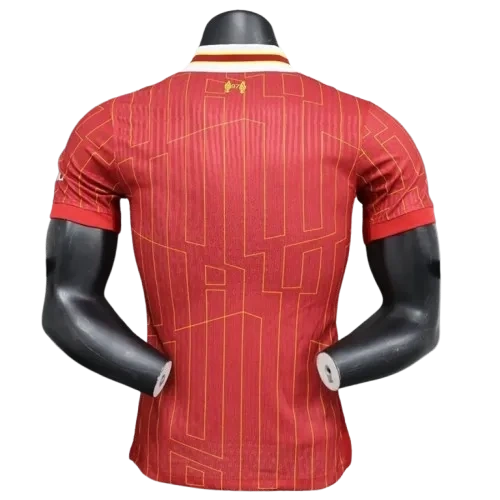 24-25 Liverpool Premier League Champions League Home Player Edition Football Shirt