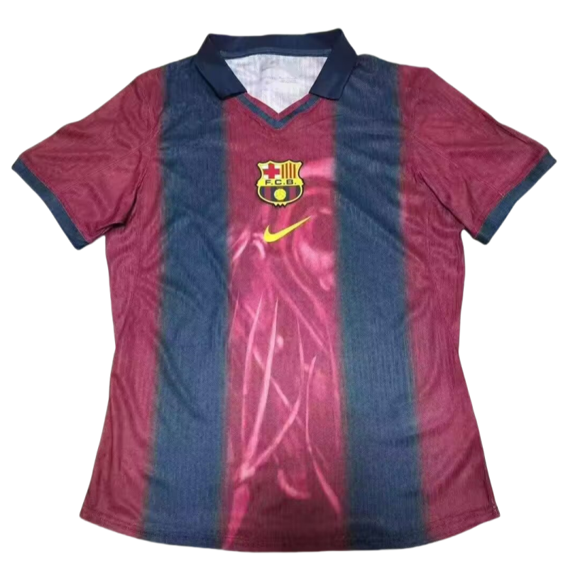 Barcelona X Travis Scott Home Shirt Soccer Jersey 25-26 Non-Customize