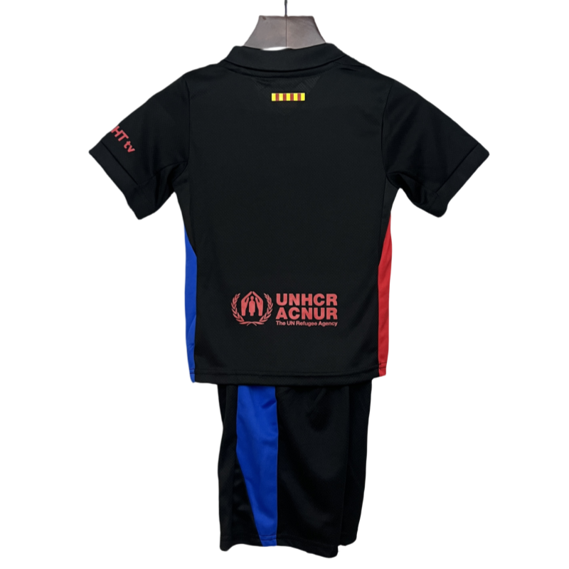Kids Barcelona X Travis Scott Away Soccer Kits 24-25
