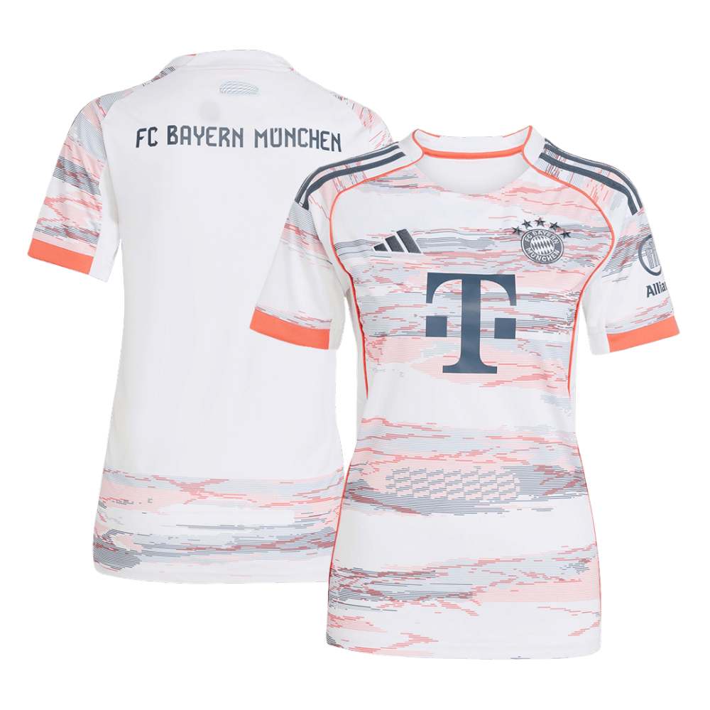 Bayern Munich Soccer Jersey Away Women's Custom Shirt 2025-26