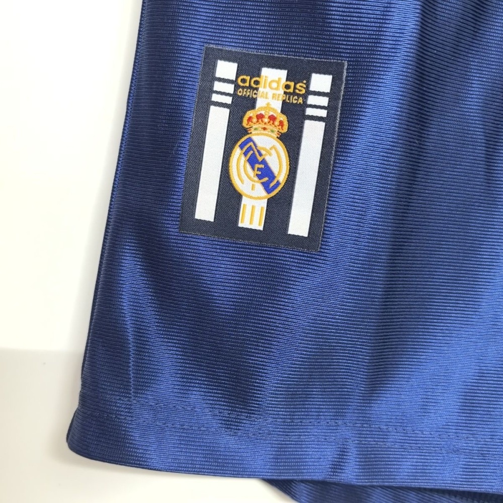 Real Madrid Retro Jersey Home Football Shirt 1998-00
