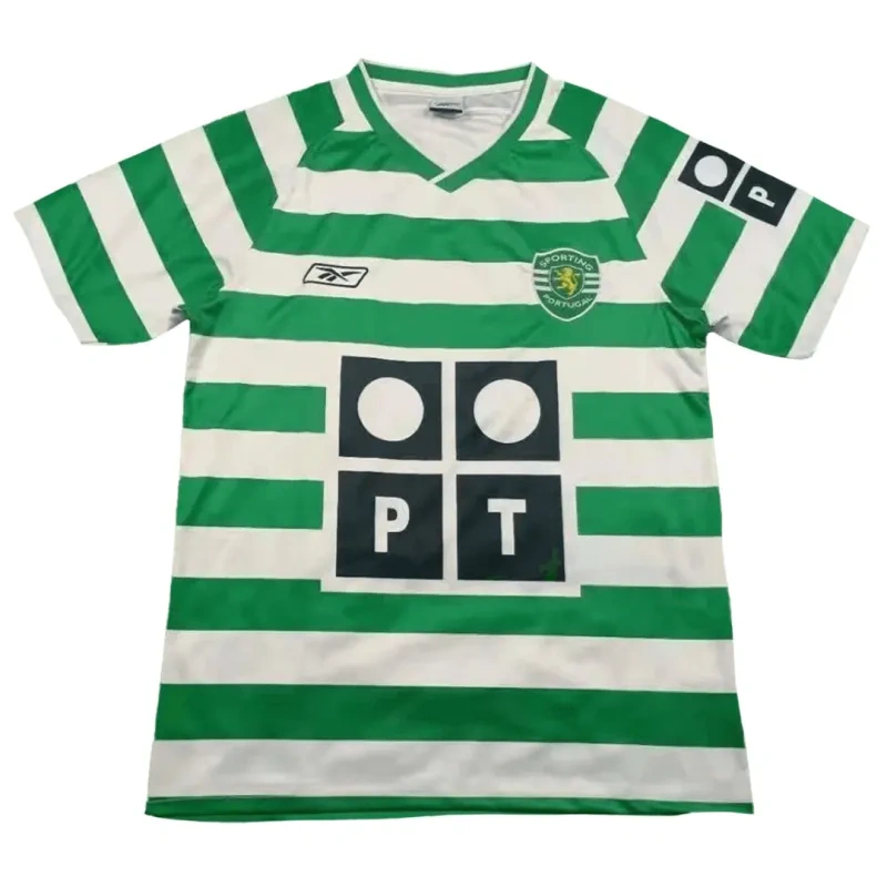 2003-04 Sporting Lisbon Retro Home Jersey
