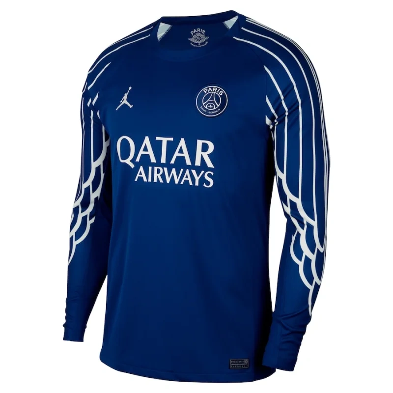 PSG Jordan Shirt Fourth Stadium Jersey Long Sleeve 24-25