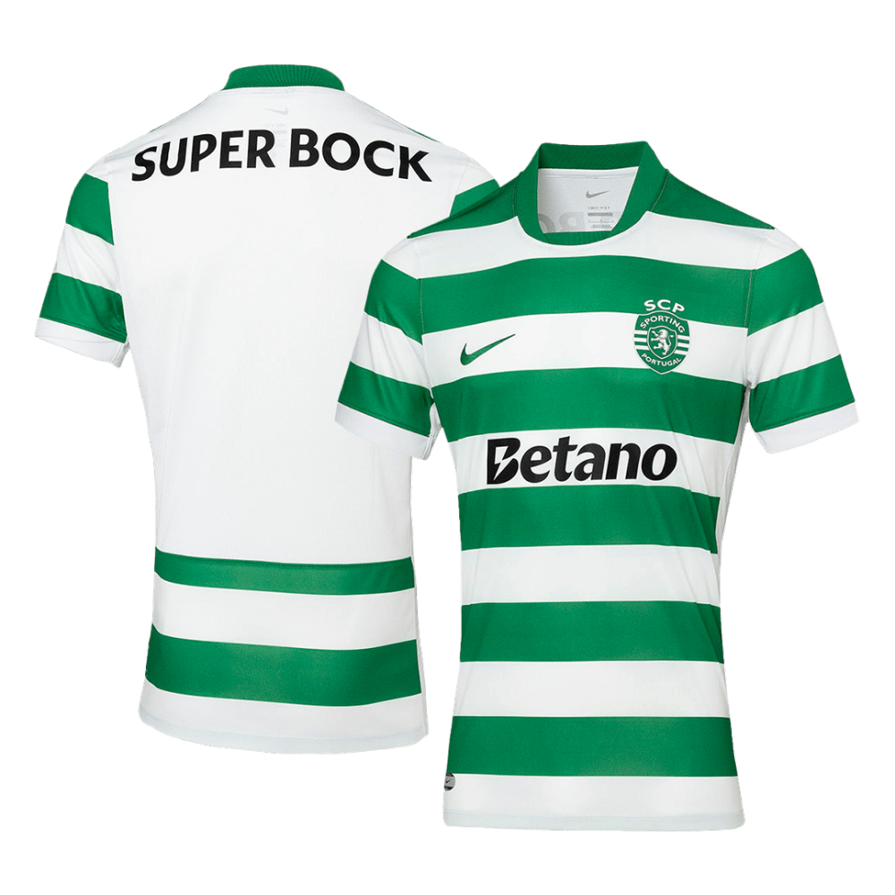 Sporting CP Soccer Jersey Home Shirt 2025-26