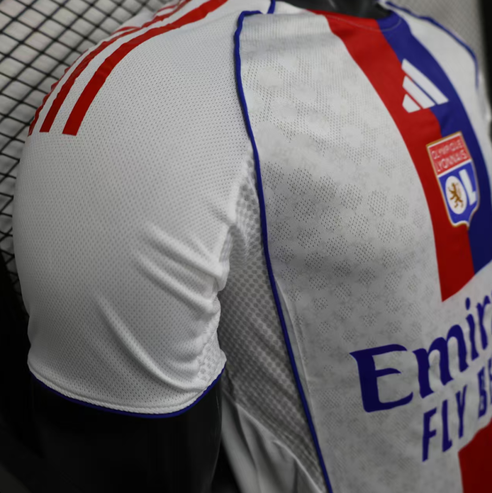 2025-26 olympique Lyonnais Home football jersey - player version