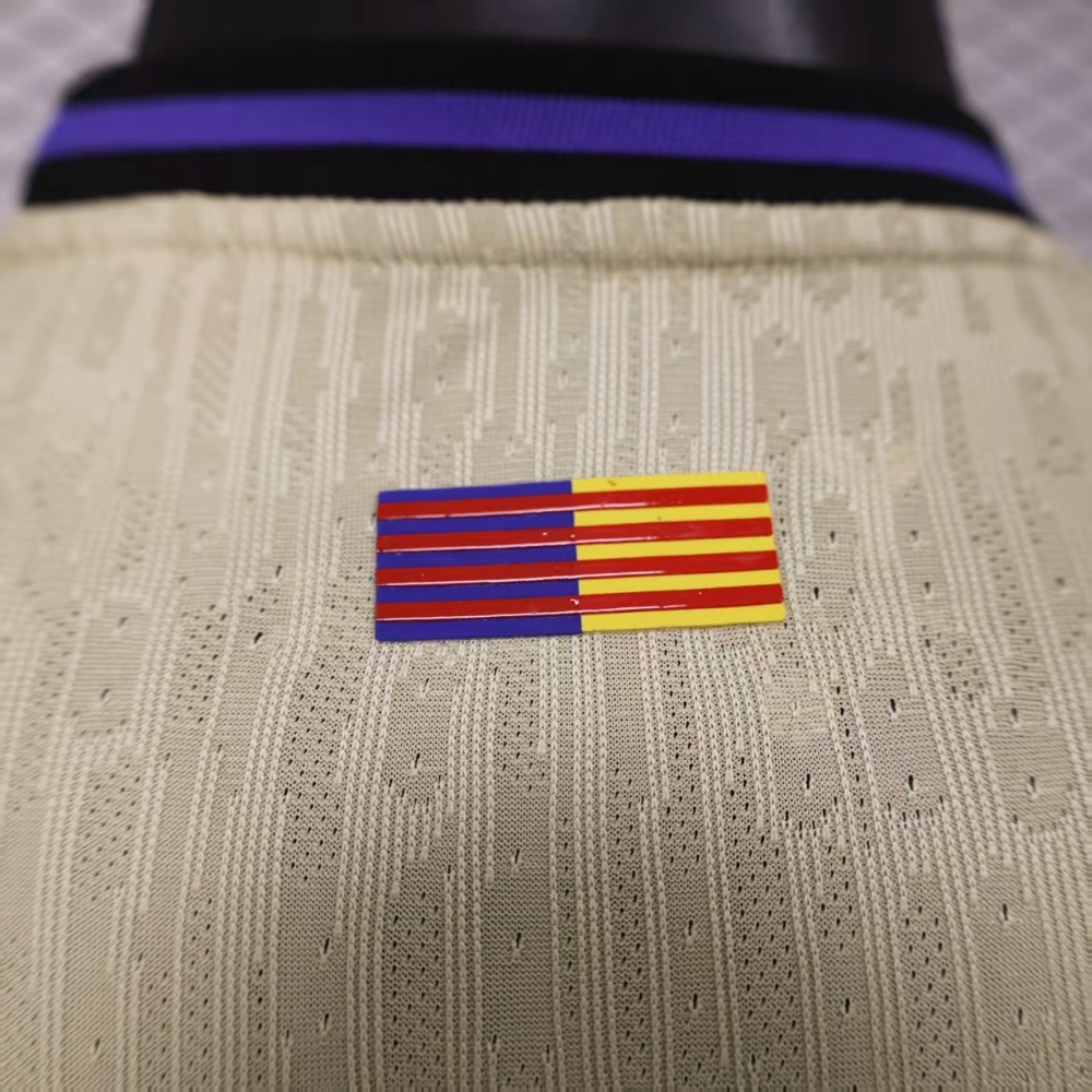 Barcelona Away football Jersey 2025-26 player version