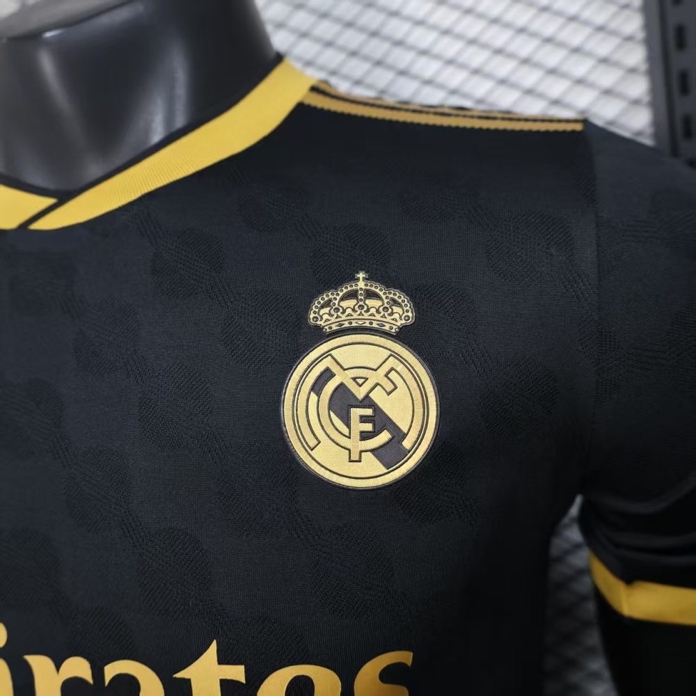 Real Madrid black Special Edition Football Shirt 25-26 Player Edition