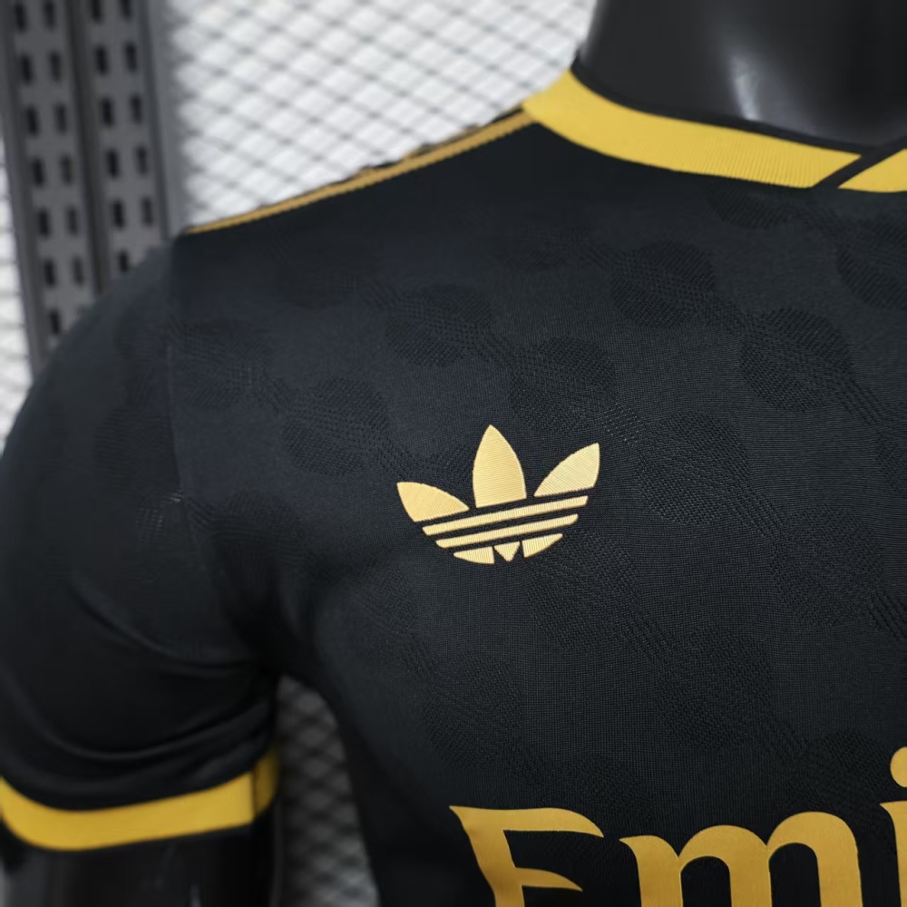 Real Madrid black Special Edition Football Shirt 25-26 Player Edition