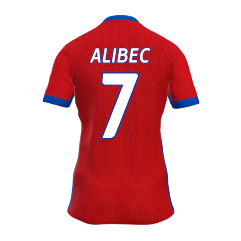 25-26 FCSB away red football jersey - fan version