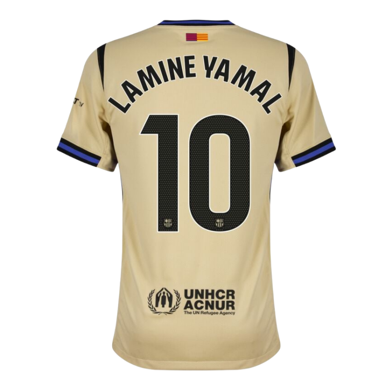Barcelona Away football Jersey 2025-26  Fan version