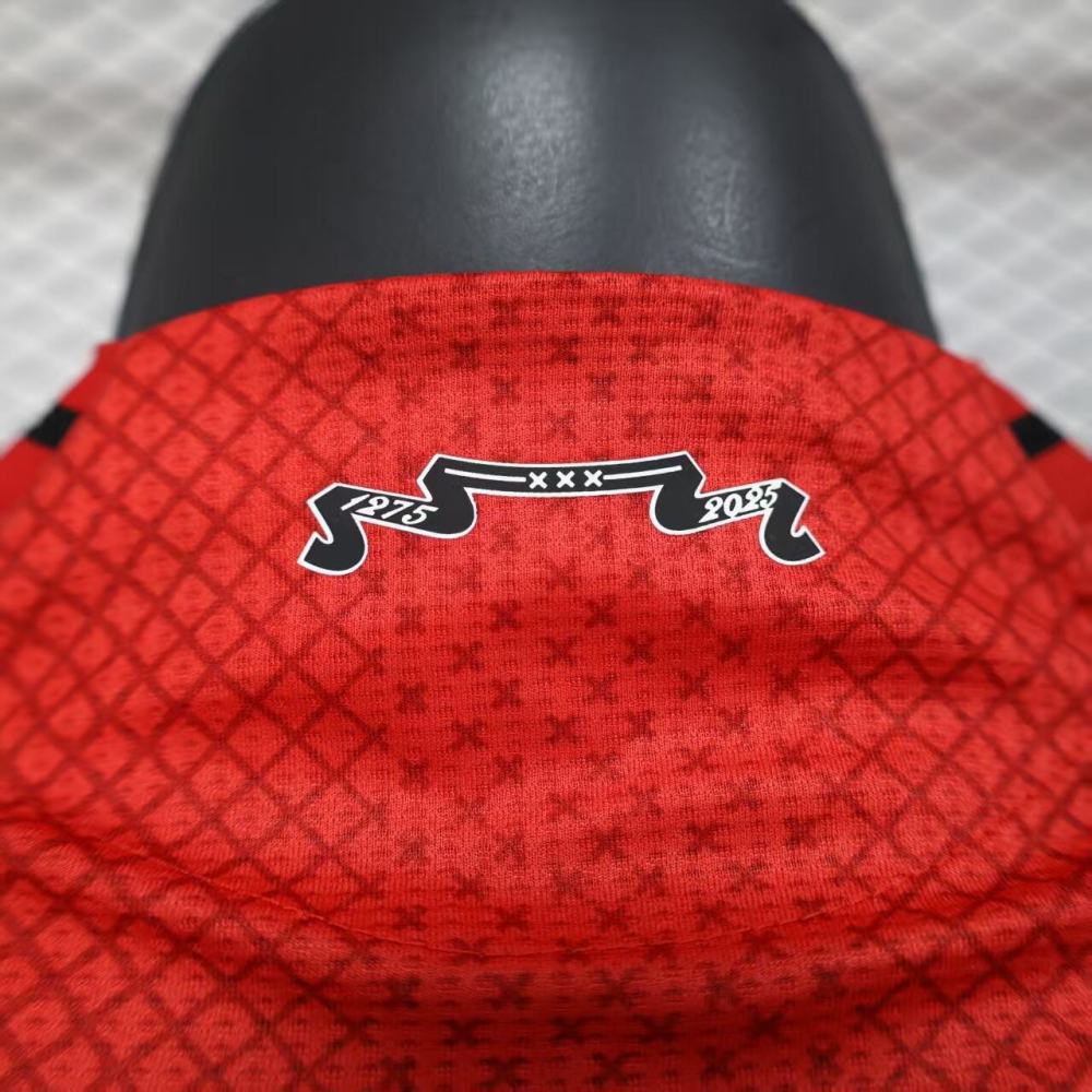 Ajax Soccer Jersey Home Football Shirt 2025-26  Player edition