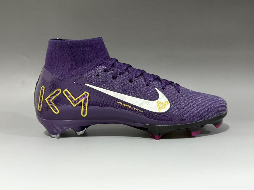 Assassin's 16th generation high top with built-in full air cushion waterproof knitted FG Football shoes