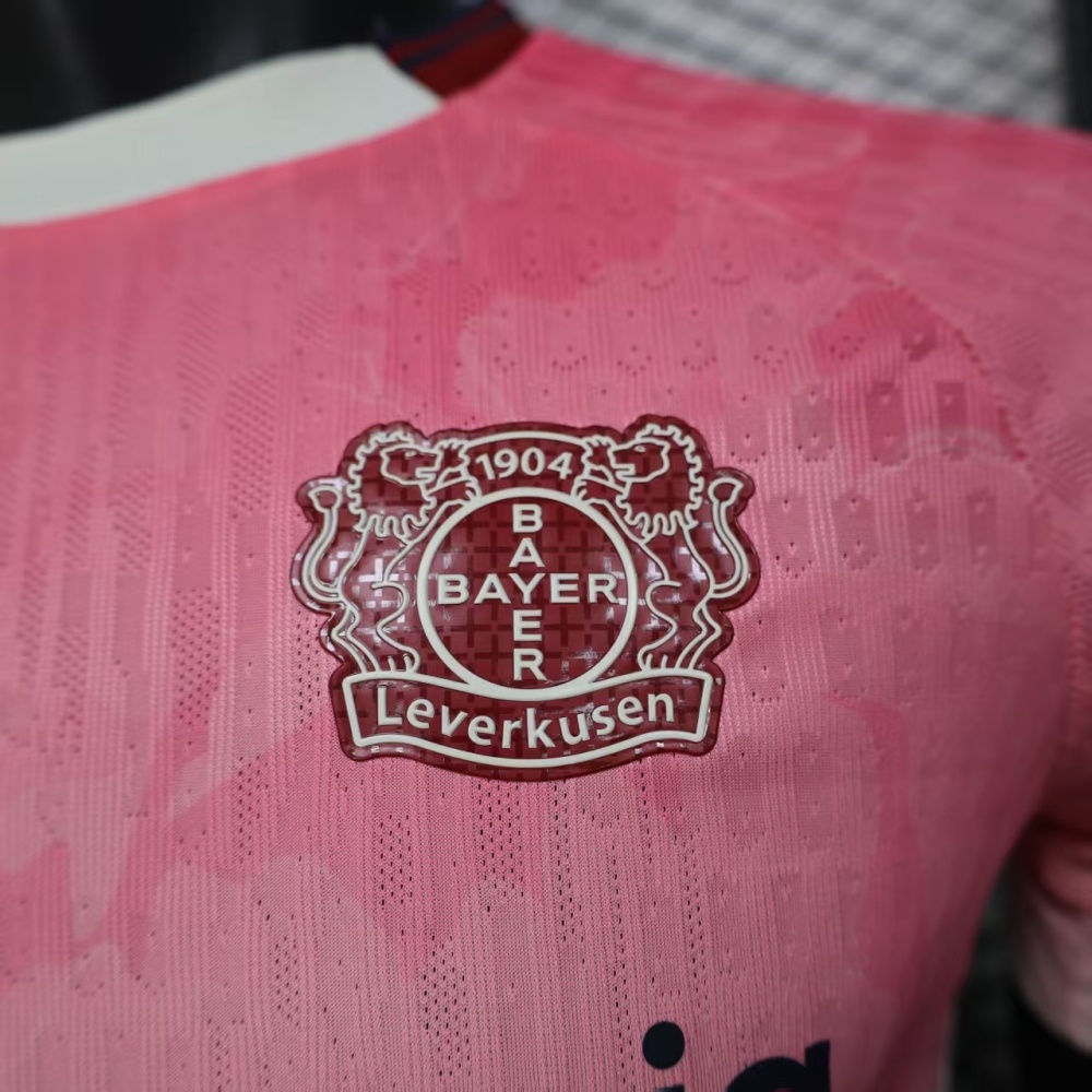Bayer 04 Leverkusen Away Soccer Jersey 2025-26 Player Version
