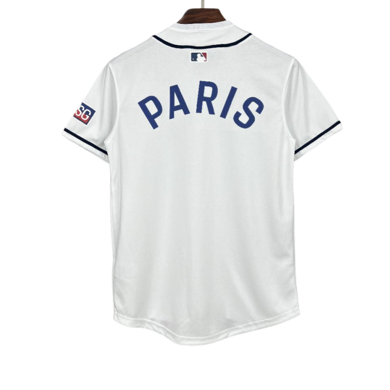 PSG White US Pack Baseball Uniform 2025-26