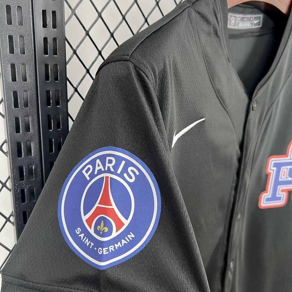 PSG Black US Pack Baseball Uniform 2025-26