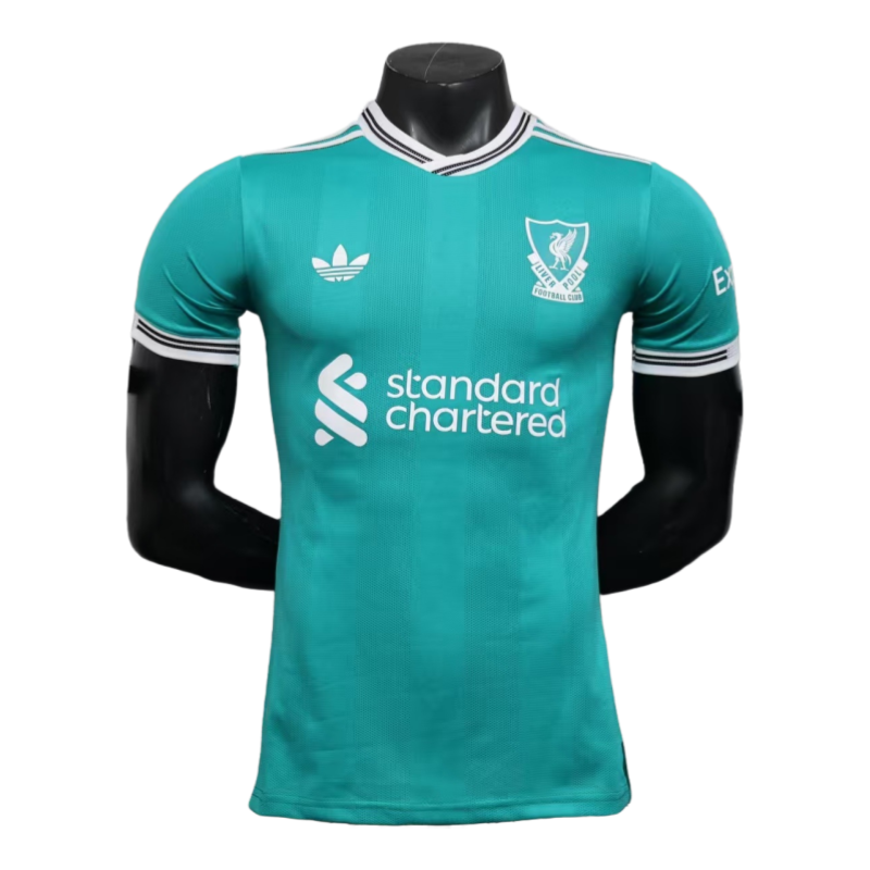 Liverpool 25-26 away green football jersey - player version