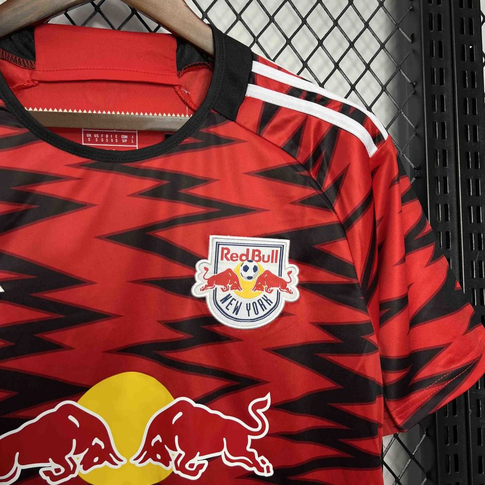 24-25 New York Red Bulls Home Football Jersey 2025-26 Fan Edition