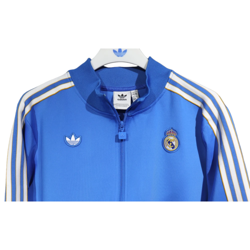 25-26 Real Madrid Training Kit (jacket+Pants) Blue