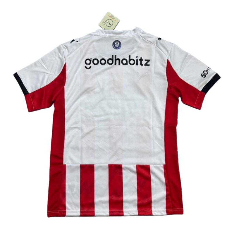 2025-26 Eindhoven Home Football jersey Fan version