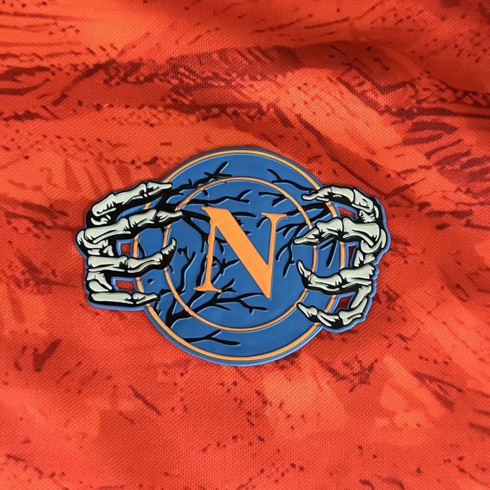 25-26 Napoli Halloween Orange Football Shirt Special Edition Match Shirt