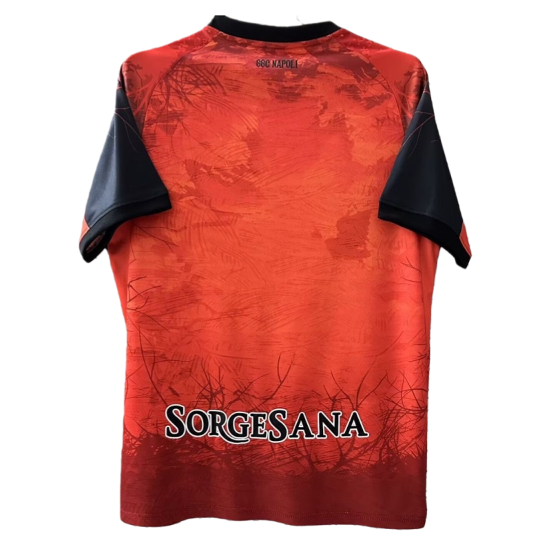 25-26 Napoli Halloween Orange Football Shirt Special Edition Match Shirt
