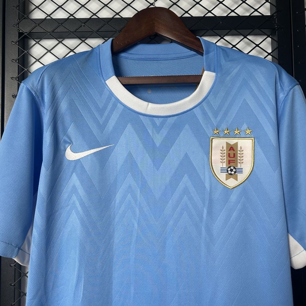 2025 Uruguay Home Soccer Shirt Fan version