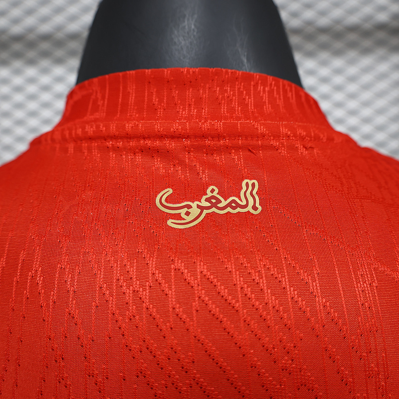 2025 Morocco Home Soccer Shirt  Player Version