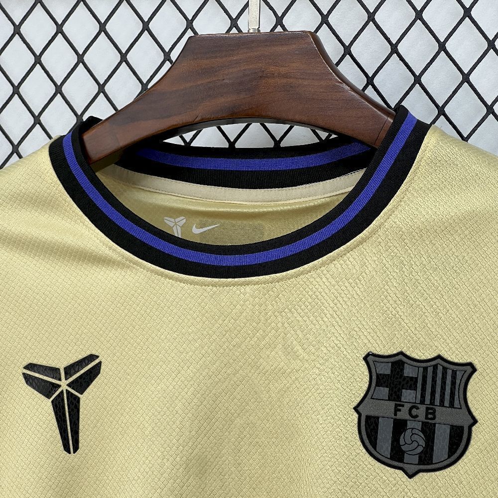 Barcelona Away Long sleeves Football Jersey 2025-26 Fan version
